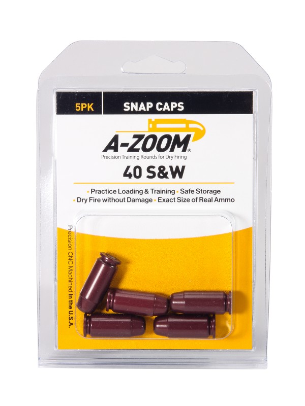 A-Zoom Snap Caps 40 S&W